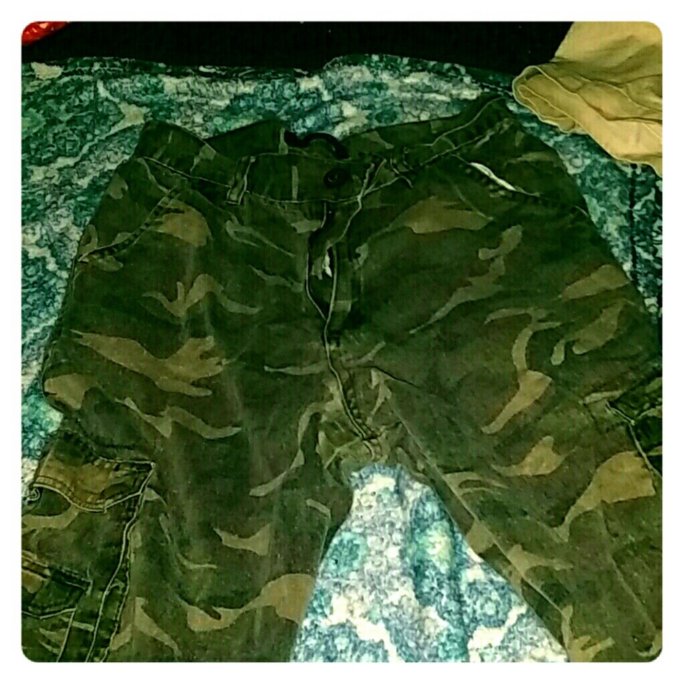 Boys camo shorts